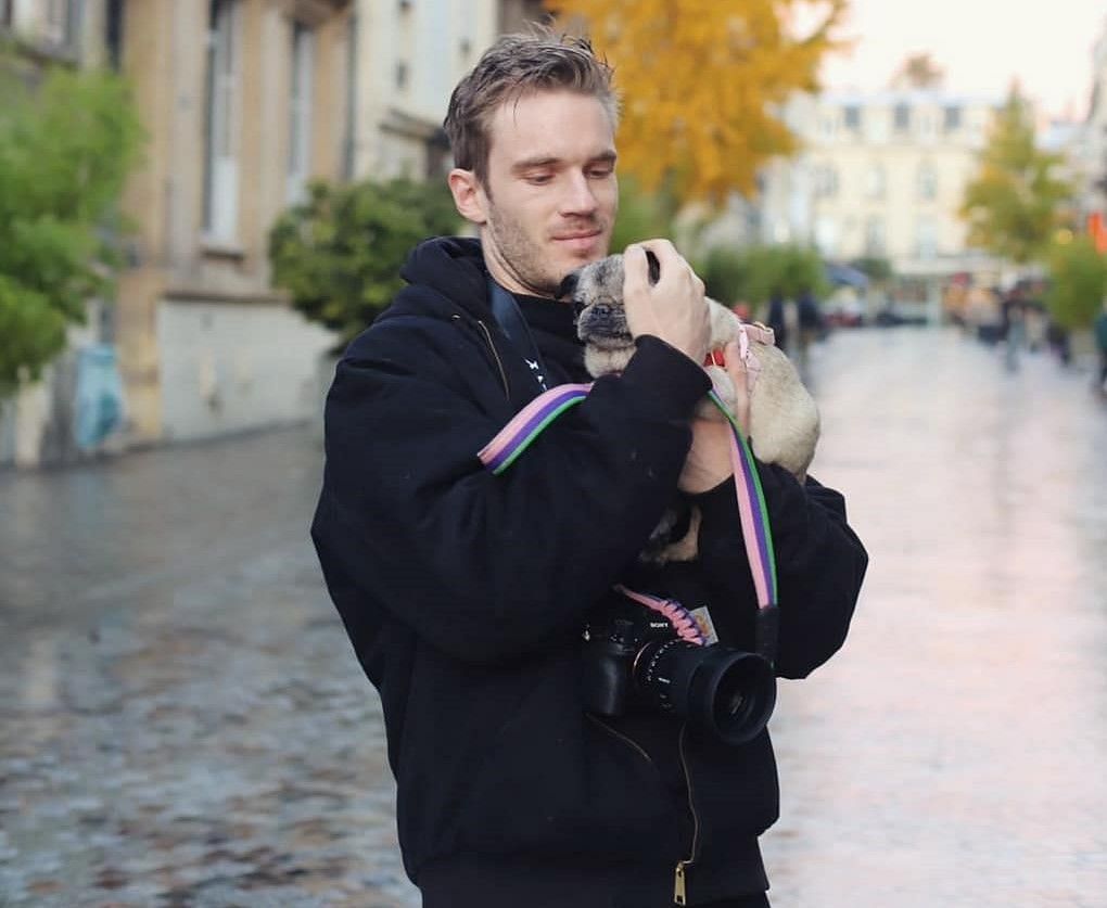 Where did PewDiePie work before YouTube?